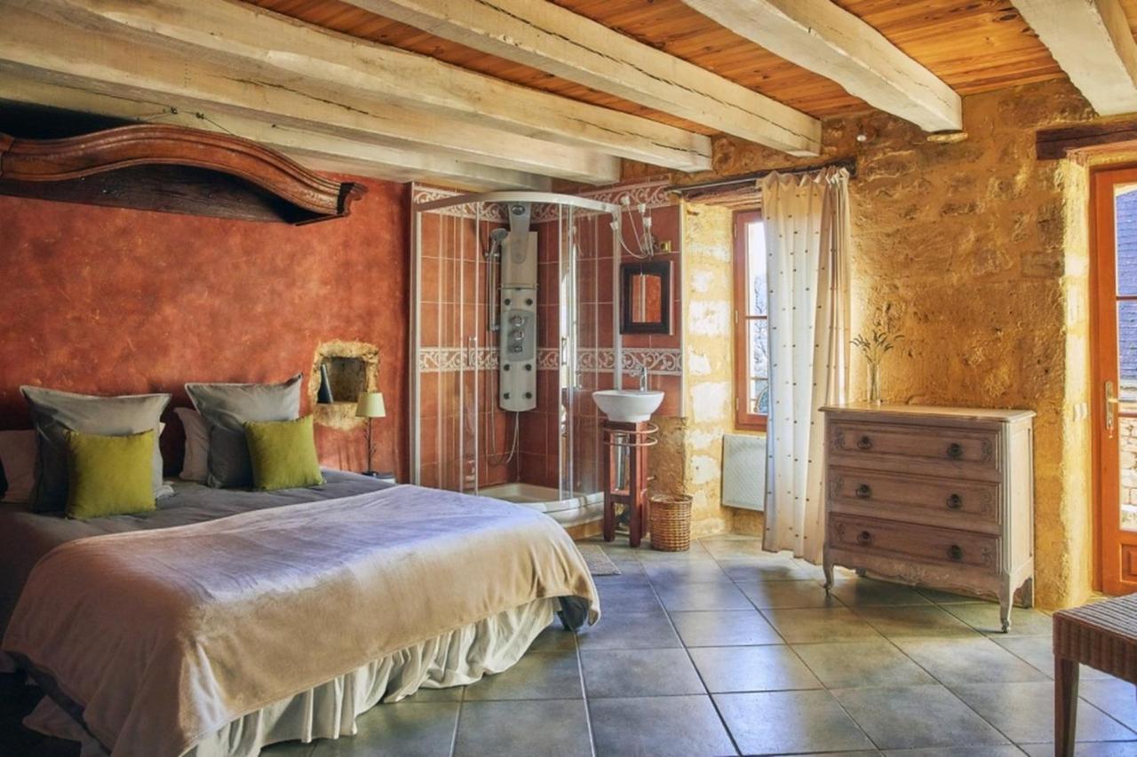 Domaine De Cantegrel - Gites De Charme Et Suite Troglodyte En Perigord Vitrac  Exteriör bild